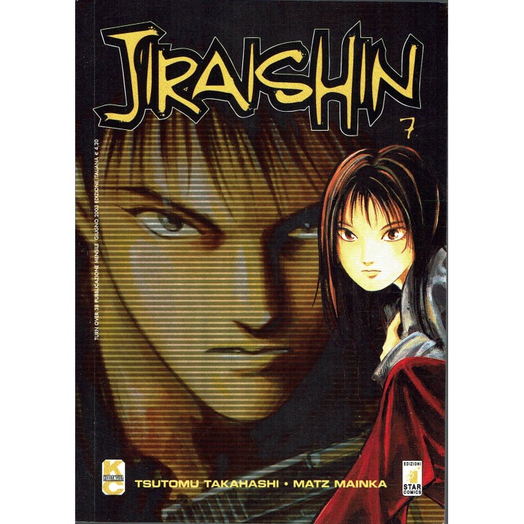 Jiraishin n. 7 di Tsutomu Takahashi Skyhigh, Sidooh 1a ed.Star Comics
