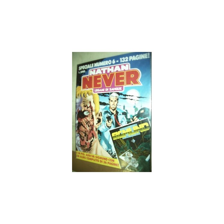 Nathan Never speciale n.  6 Legami di sangue con allegato ed.Bonelli