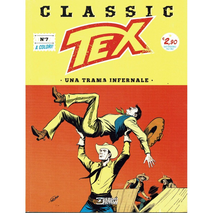 Classic TEX  7 a colori una trama infernale ed.Bonelli