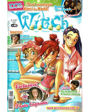 Witch n.  99 Giugno 2009 - Edizioni Walt Disney Company Italia Srl