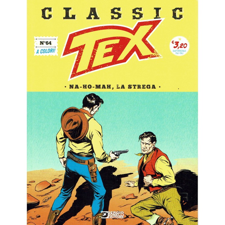 Classic TEX  64 a colori No Ho Man la strega ed.Bonelli