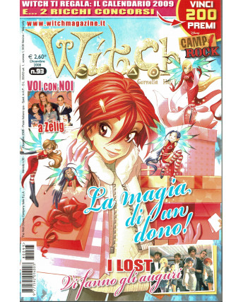 Witch n.  93 Dicembre 2008 - Edizioni Walt Disney Company Italia Srl