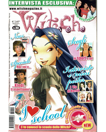 Witch n.  90 Settembre 2008 - Edizioni Walt Disney Company Italia Srl