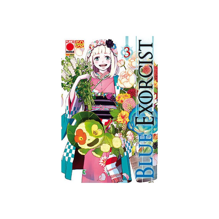 Blue Exorcist n. 3 di Kazue Kato Ristampa ed.Panini