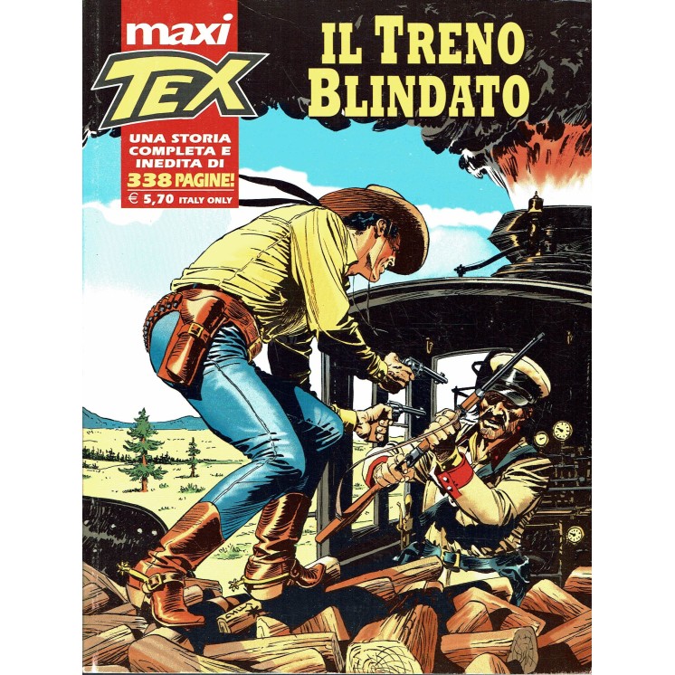 Maxi Tex  18 l'avamposto dell'infamia di Ruju ed. Bonelli