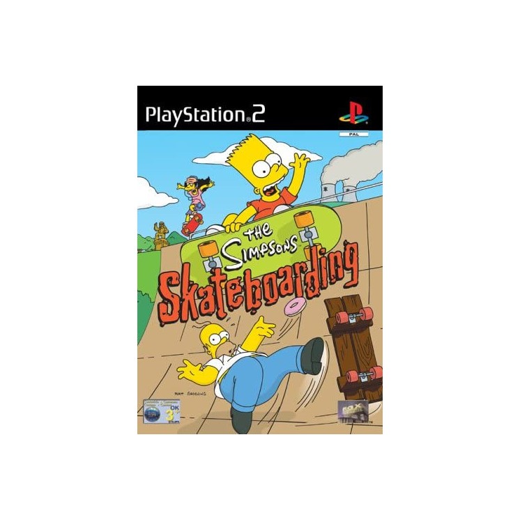 VIDEOGIOCO PER PlayStation 2: The Simpson skateboarding con libretto ITA VIDEOGIOCO PER PlayStation 2: The Simpson skateboarding con libretto ITA