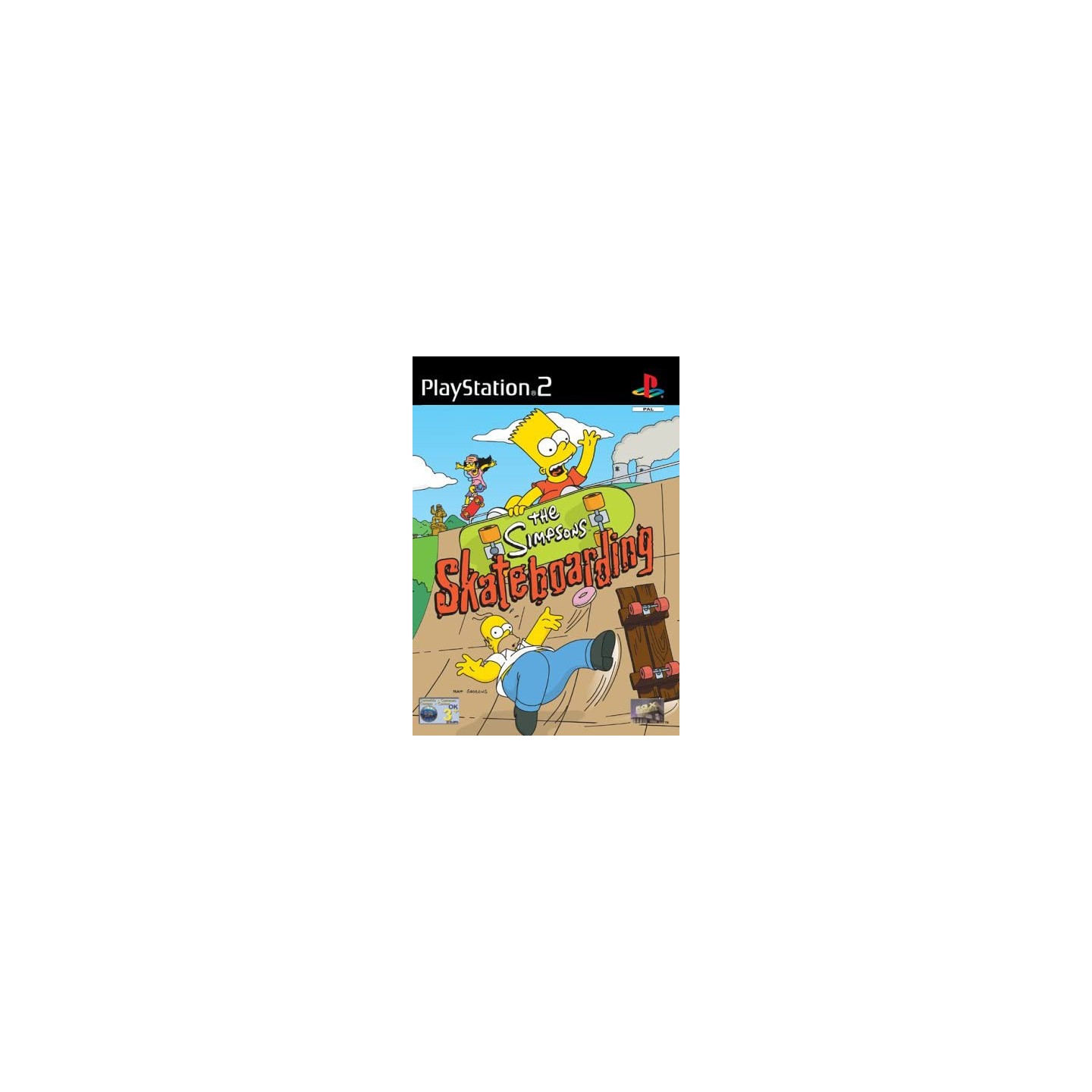 VIDEOGIOCO PER PlayStation 2: The Simpson skateboarding con libretto ITA VIDEOGIOCO PER PlayStation 2: The Simpson skateboarding con libretto ITA
