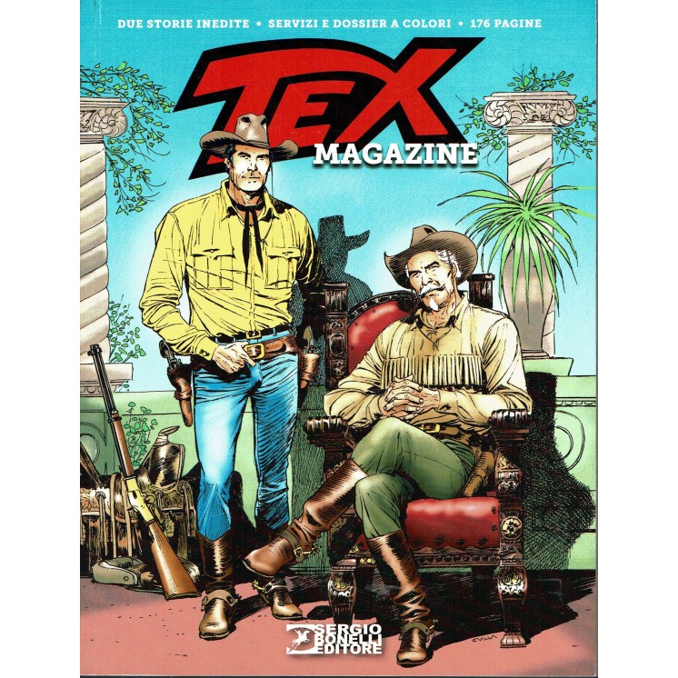 TEX MAGAZINE 2016 2 storie inedite ed. Bonelli