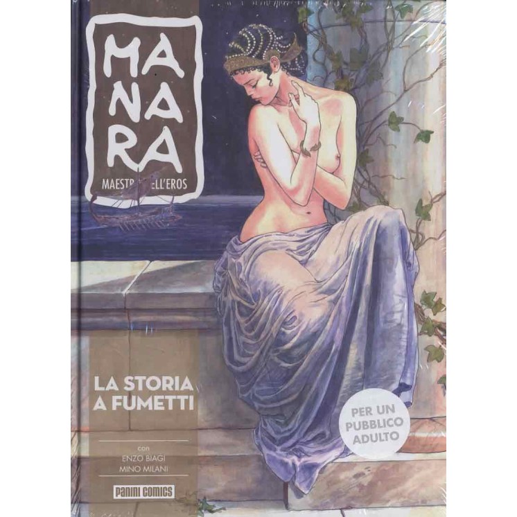 MANARA maestro dell'eros  6: la storia a fumetti ed.Panini/Gazzetta FU19