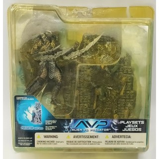 McFarlane TOYS ALIEN VS PREDATOR 2 MOVIE Predator FIGURE NUOVA Gd38