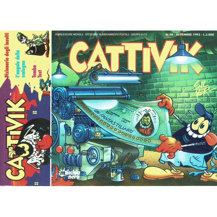 Cattivik n. 48 ed. Macchia Nera di SILVER