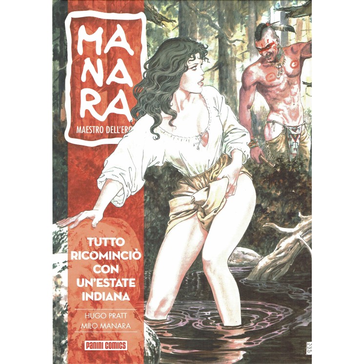 Manara maestro dell'eros  5 tutto ricominciò estate ed. Panini Gazzetta FU19