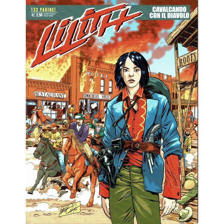 Lilith n. 4 cavalcando con il diavolo di Luca Enoch ed. Bonelli 