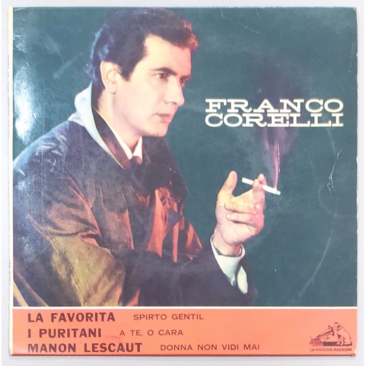 45 GIRI 0092 Franco Corelli: Brani da opera -  Voce Del Padrone ‎7ERQ 287 1963