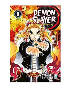 Demon Slayer  8 Kimetsu no Yaiba di K.Gotouge ed.Star Comics NUOVO