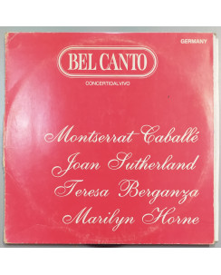 670 33 Giri Bel Canto: Caballé, Sutherland, Berganza, Horne - Germany 