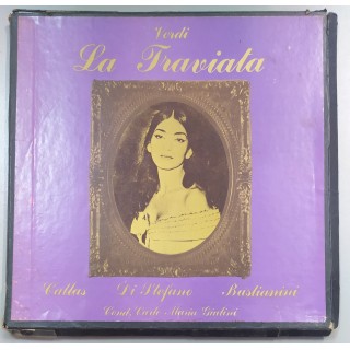 676 33 Giri Verdi: La traviata - Callas, Di Stefano, Bastianini - MRF-87-2LP