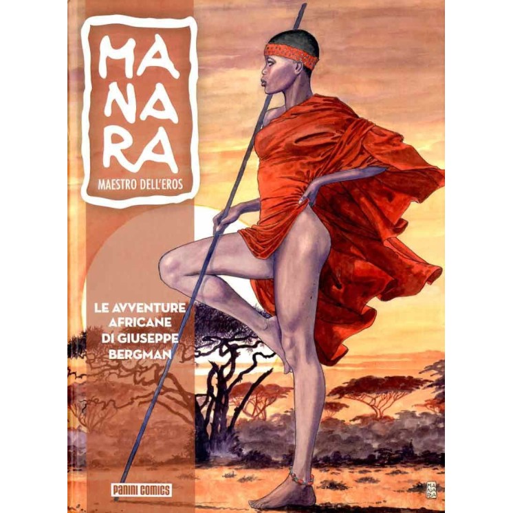 MANARA maestro dell'eros 11: avventure africane ed.Panini/Gazzetta FU19