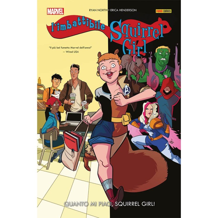 l'imbattibile Squirrel Girl  2 :quanto piaci Squirrell CARTONATO ed.Panini SU11