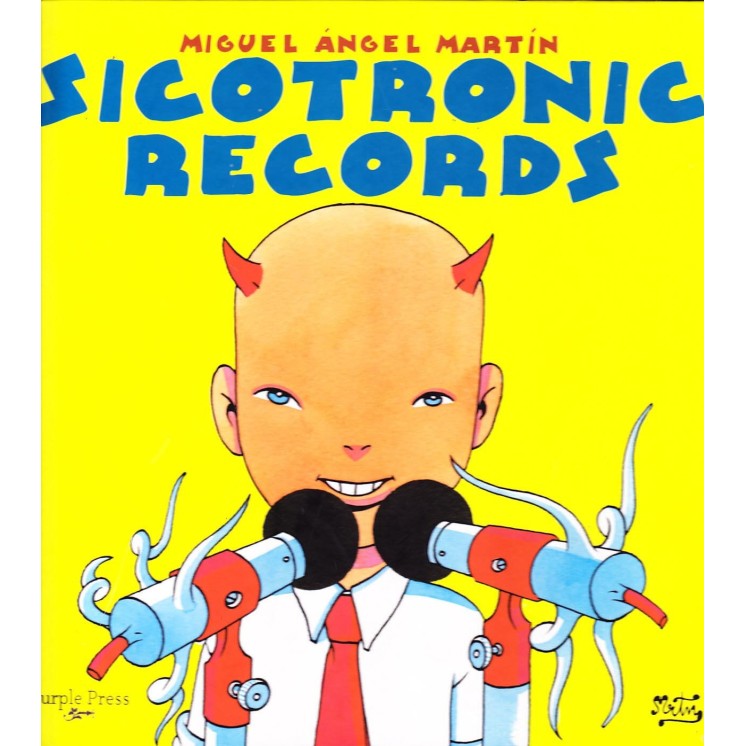 Sicotronic Records di Miguel Angel Martin ed.Purple Press NUOVO FU18