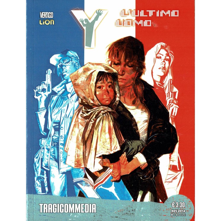 Vertigo Dragons  14: Y l'Ultimo Uomo 14 di Vaughan ed.Lion Vertigo BO01