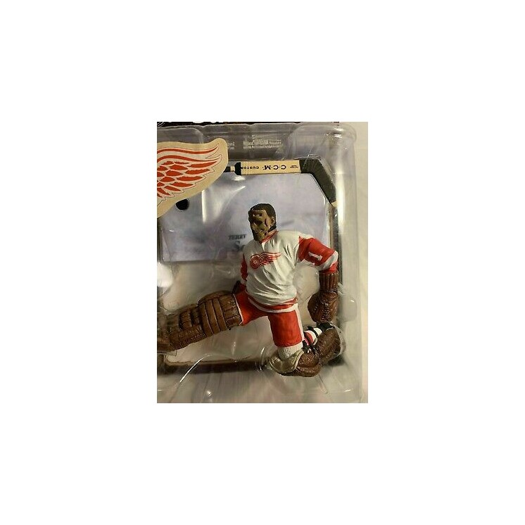 NHL Vintage Hockey Mini Figure 12cm Terry Sawchuk McFarlane BOX Gd01