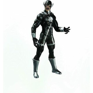 DC Direct Blackest Night: Series 7: Black Lantern Black Flash Figure 17cm Gd03