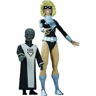 DC Direct Blackest Night: Series 7: Black Lantern Terra e Scar Figure 15cm Gd03