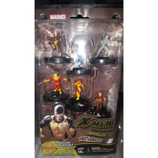 X-MEN XAVIER SCHOOL FAST FORCES Heroclix 6 figures 4 cm circa 14+ Marvel Gd06