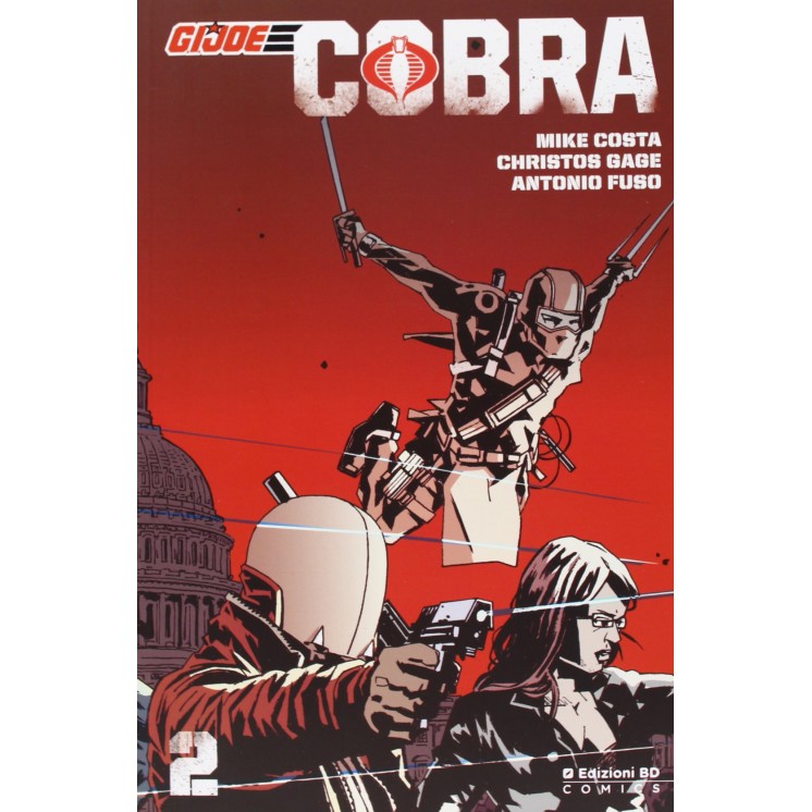 GIJOE CObra  2 di Mike Costa e C.Gage ed.Bd FU12