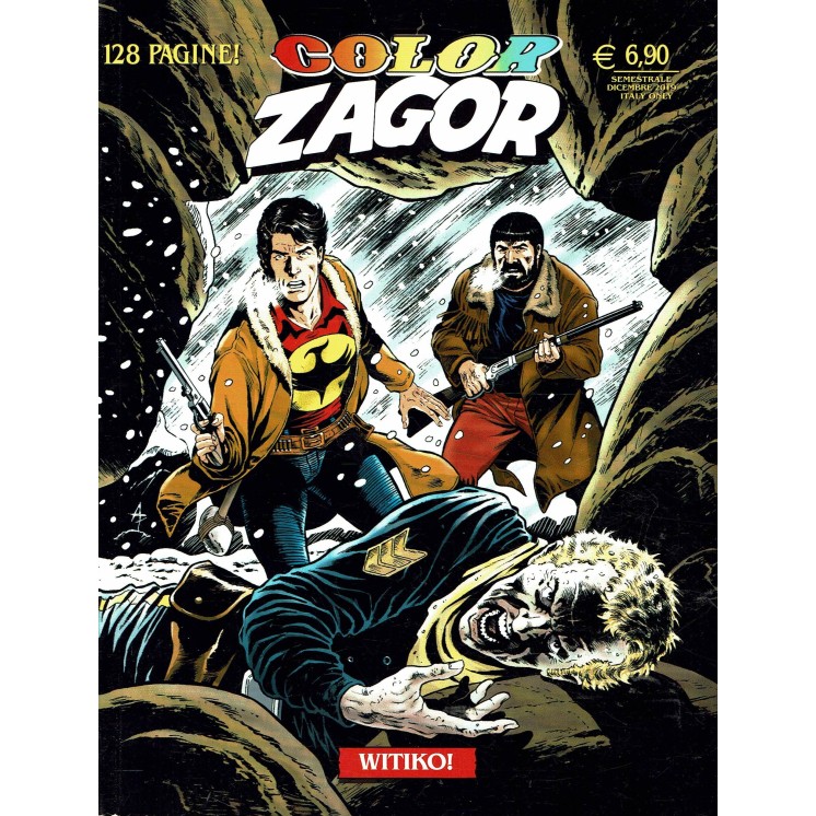 Color Zagor n.10 Wikito di Nolitta ed. Bonelli