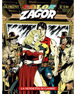 Color Zagor n. 9 la vendetta di Gambit di Nolitta ed. Bonelli