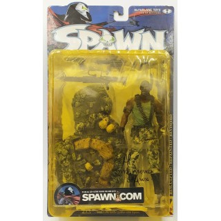 Spawn: AL SIMMONS Action Figures AUTOGRAFATA Series 17 18 cm Mc.Farlane Gd34