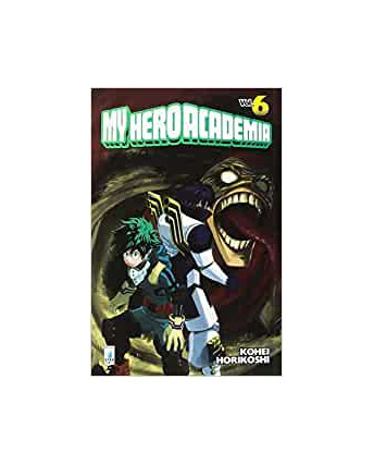My Hero Academia  6 di K.Horikoshi ed.Star Comics NUOVO