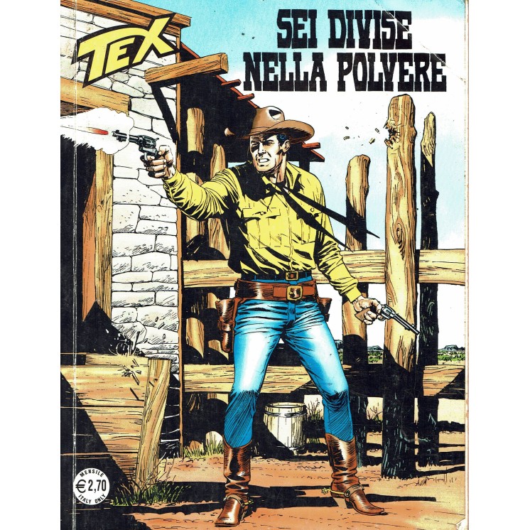 Tex 609 sei divise nella polvere di Bonelli ed. Bonelli