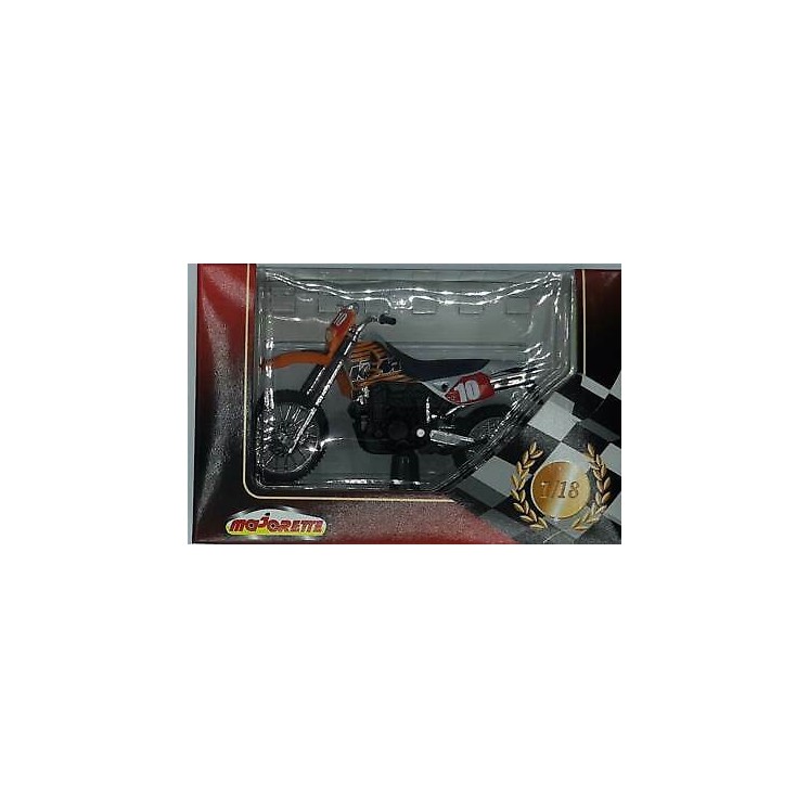 Metal Die cast 1/18 KTM 540cc SXC Majorette NUOVO BOX Gd10