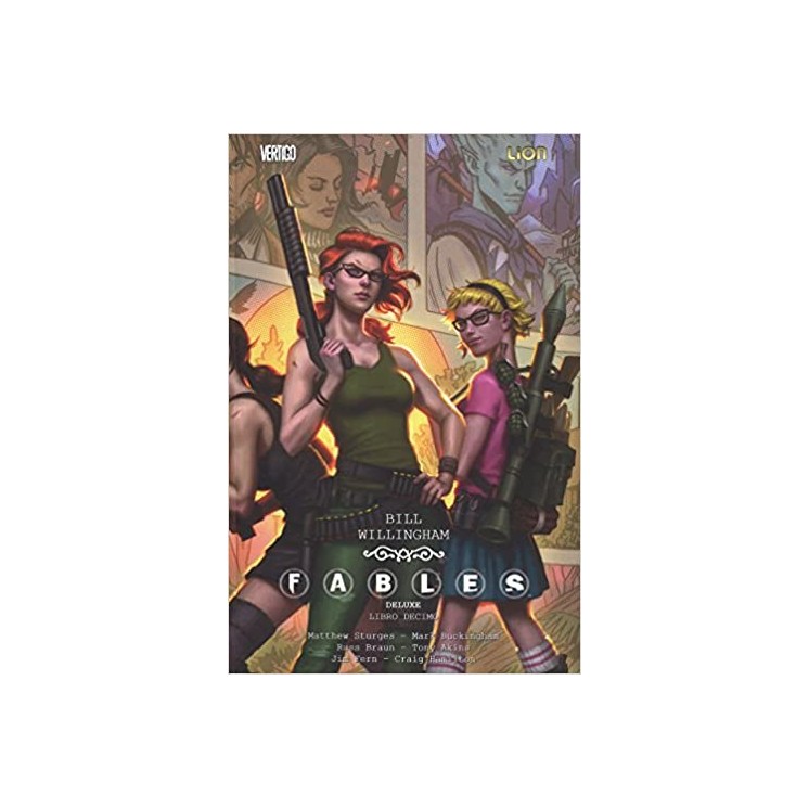 FABLES Deluxe libro 10 di Willingham ed.Lion VERTIGO FU17