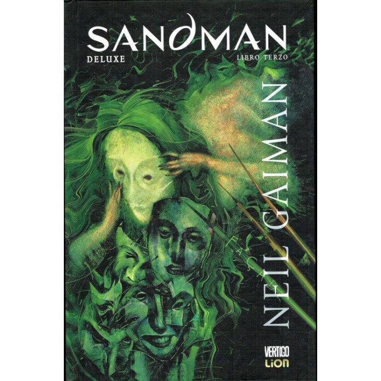 SANDMAN deluxe 3 terre del sogno RISTAMPA di Neil Gaiman ed.LION FU14