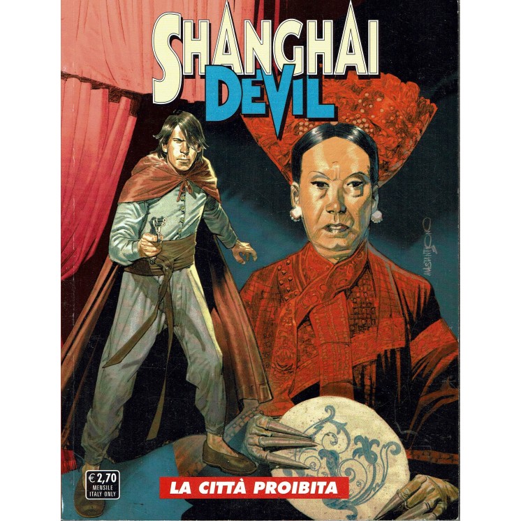 Shangai Devil n. 2 città proibita di Manfredi ed. Bonelli