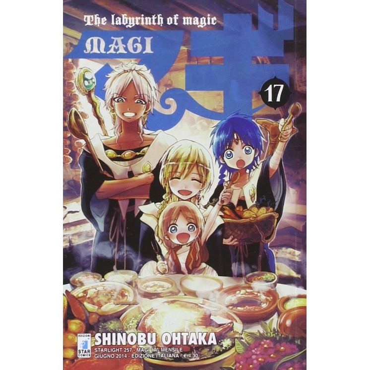 MAGI The Labyrinth Of Magic n.17 di Shinobu Ohtaka  NUOVO ed.Star Comics