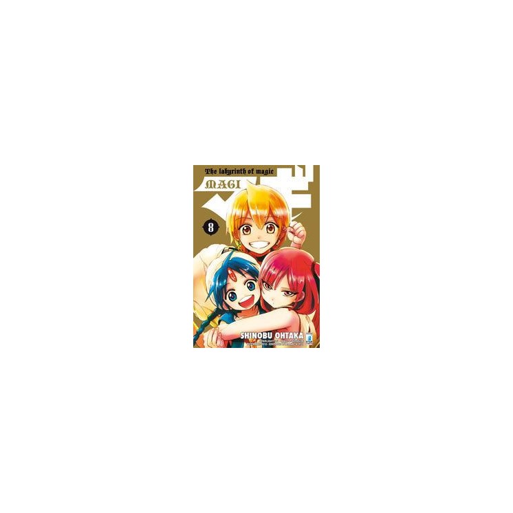 MAGI The Labyrinth Of Magic n. 8 di Shinobu Ohtaka  NUOVO ed.Star Comics