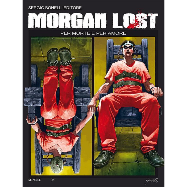 Morgan Lost  8 : per morte e per amore ed.Bonelli BO01