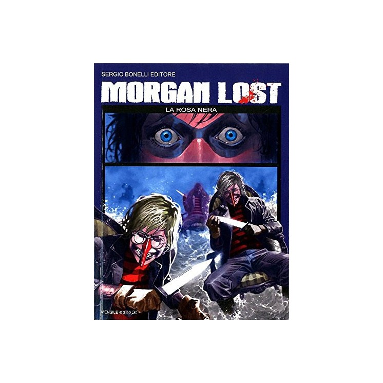 Morgan Lost  4 la rosa nera di Chiaverotti BROSSURATO ed. Bonelli BO01