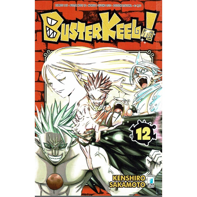 Buster Keel! di Kenshiro Sakamoto N. 12 ed. Star Comics  