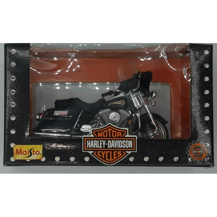 Harley Davidson FLHT ELECTRA GLIDE STANDA Collector Edition MAISTO 1/18 BOX Gd21