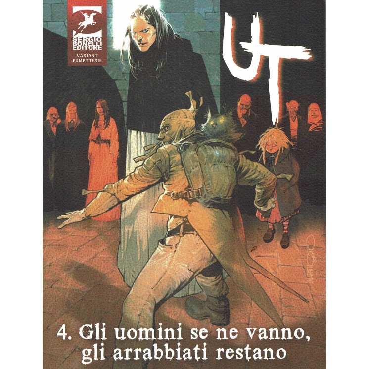 UT  4 gli uomini variant fumetterie di Roi Barbato ed. Bonelli NUOVO