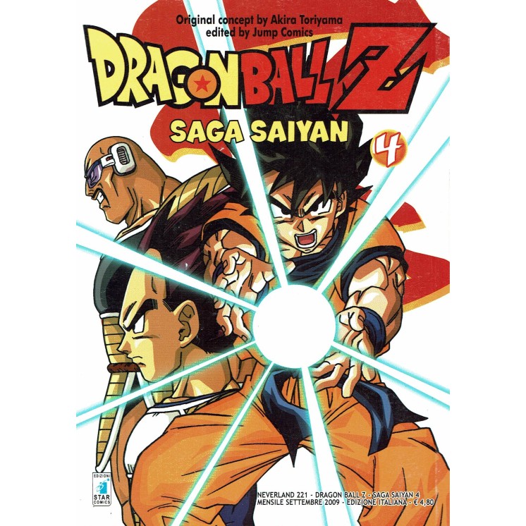 Dragon Ball Z Saga Sayan  4 di Akira Toriyama ed. Star Comics