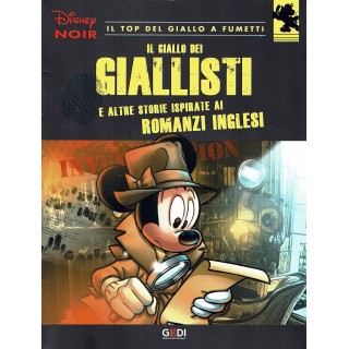 Disney Noir 21 : Il giallo dei giallisti e altre storie ed. Giunti BO04