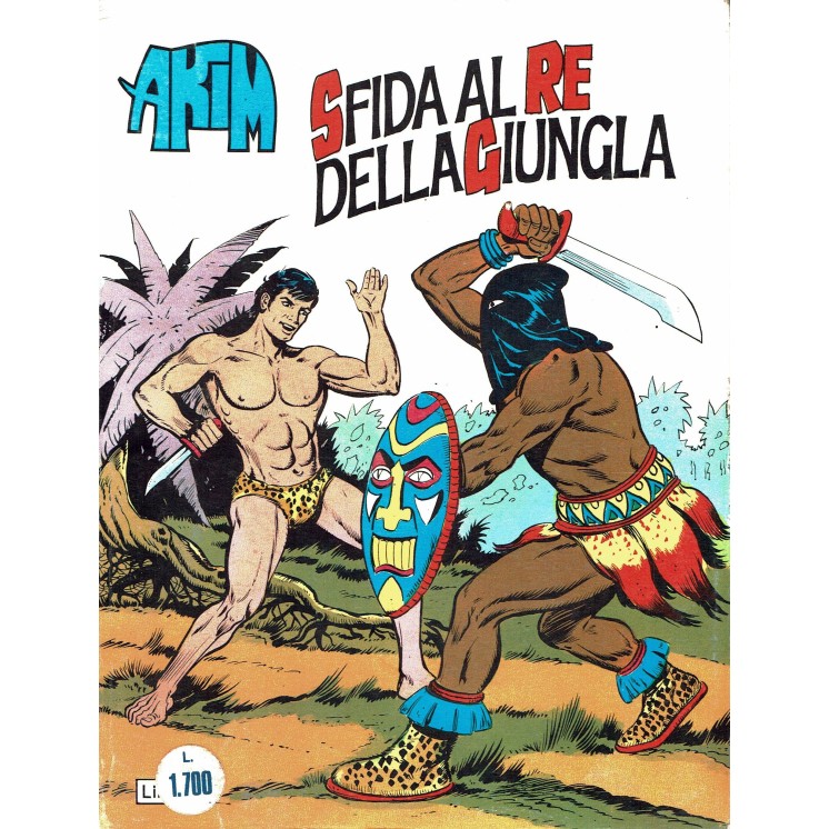 AKIM n. 21 ( sfida al Re della giungla ) ed. BONELLI