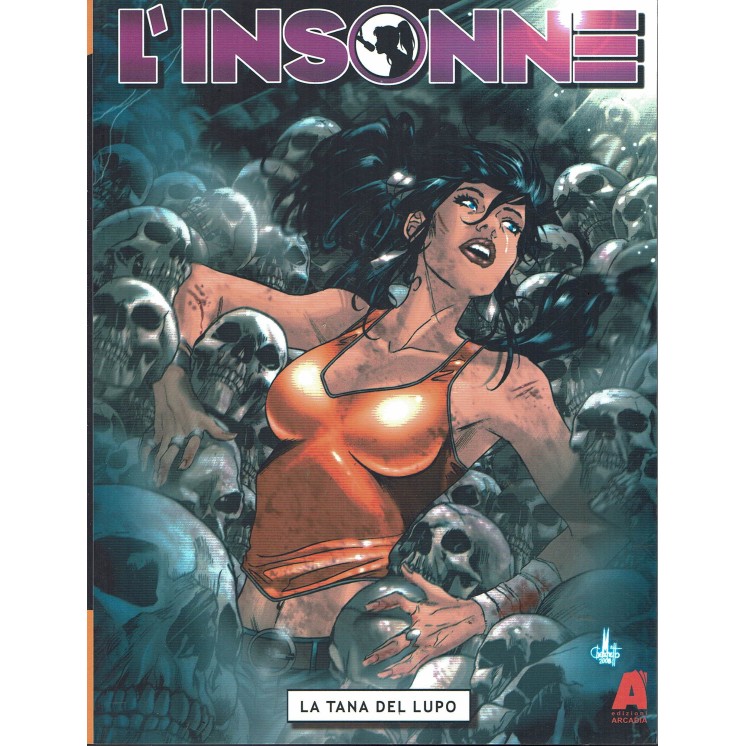 L'Insonne   1 la tana del lupo di Di Bernardo ed. Arcadia BO01